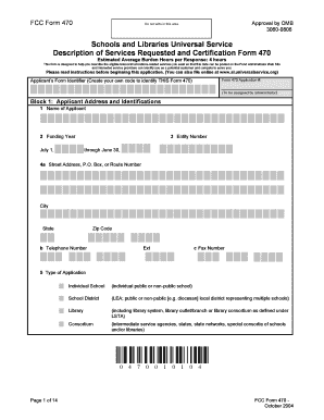 FCC Form 470