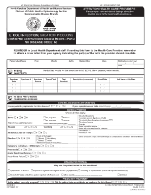 North Carolina Communicable Disease Report