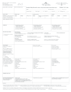 Rourke Baby Record Health Maintenance Guide