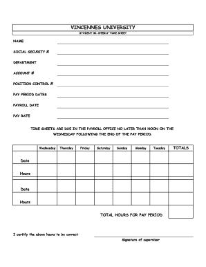 biweekly timesheet template