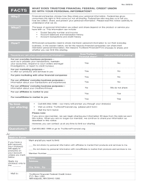 TruStone Financial Privacy Notice