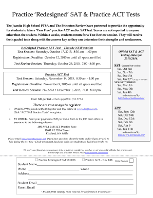 Practice Redesigned SAT amp Practice ACT Tests - bjhsptsabbcomb