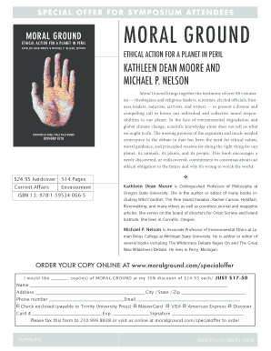 Moral Ground Book Order Form