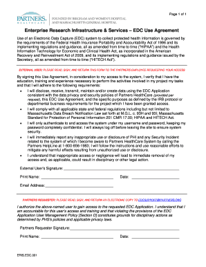 Enterprise Research EDC Use Agreement