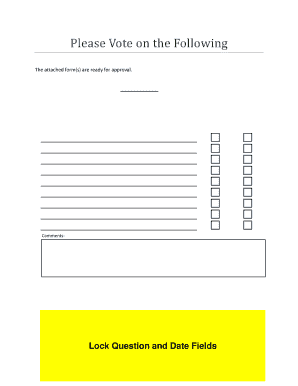 Document Approval Form