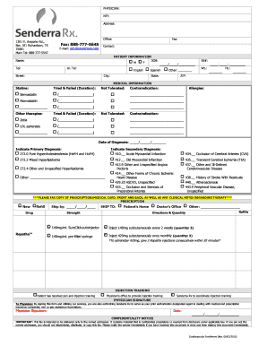 Cardiovascular Enrollment Form