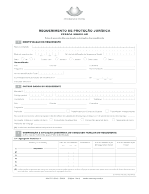 Requerimento de Proteção Jurídica
