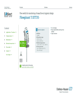 Flowphant t dtt35