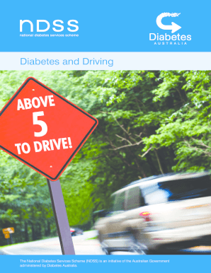 Diabetes and Driving Responsibilities Checklist