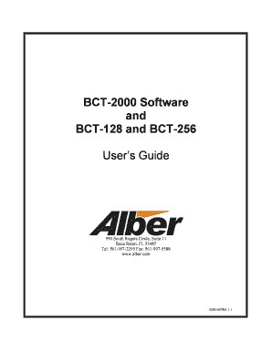 alber bct-2000 software download