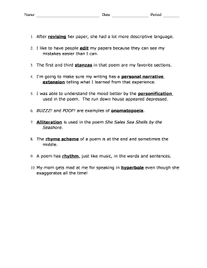 English Language Arts Writing Assignment