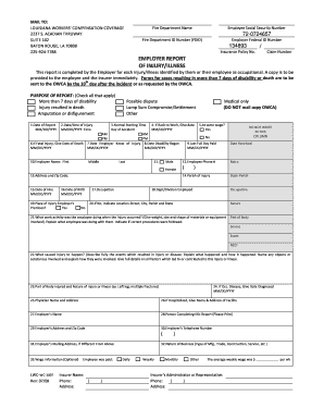 Louisiana Workers' Compensation Injury Report