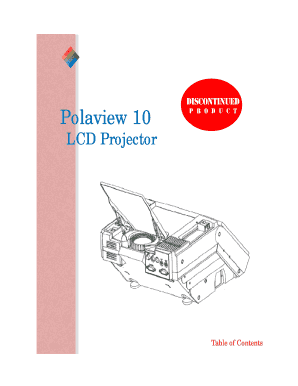 Polaview 10 LCD Projector - beverythingretekbbcomb