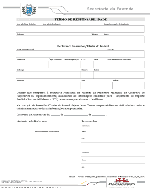 Inscrição Fiscal do Imóvel