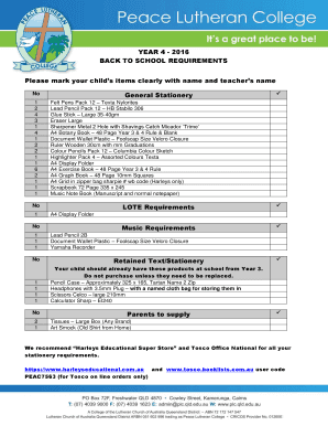 Where is the personal stationery tab in outlook - Information Handbook.pdf - Peace Lutheran College - plc qld edu