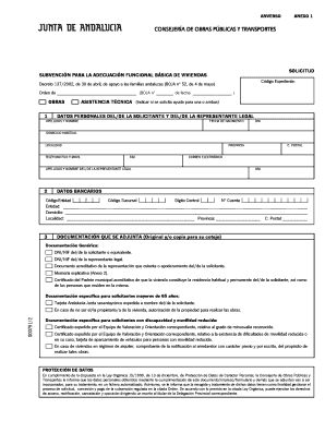 Solicitud de Subvención para la Adecuación Funcional Básica de Viviendas