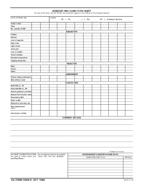 ISONIAZID (INH) Clinic Flow Sheet