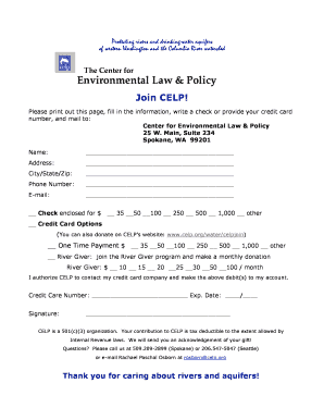 CELP Donation Form