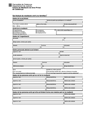 Civil Mediation Request Form