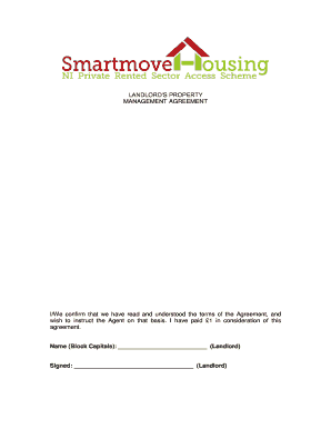 Landlord Property Management Agreement