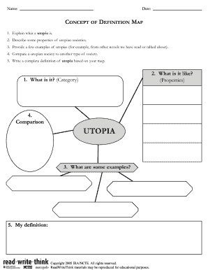 Utopia Definition Map