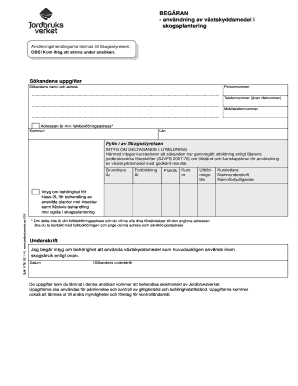 Swedish Pesticide Use Application