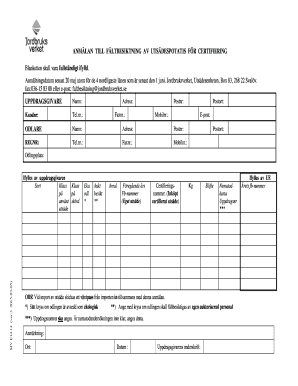 Swedish Seed Potato Field Inspection Application