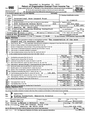 Form 990 2014