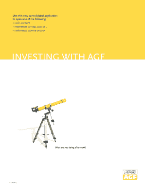 AGF Funds Account Application