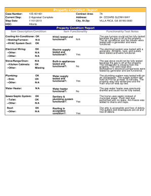 Property Condition Report