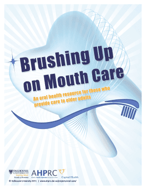 Daily Oral Health Assessment Form