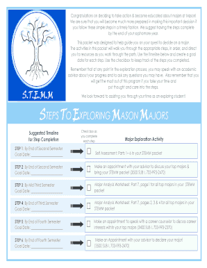 Mason Majors Exploration Guide