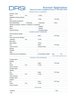 Vendor Registration Form