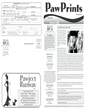 Allen County SPCA Membership and Donation Form