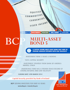 BCP Multi-Asset Bond 5 Investment Application