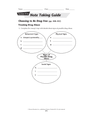 Medication concept map template - 448452) Treating Drug Abuse 1 - zbths k12 il