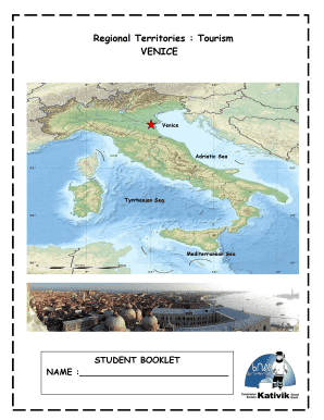Tourism Student Booklet