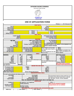 ORC SY APPLICATION FORM - orc