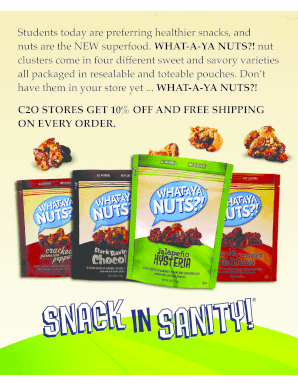 What-A-Ya Nuts Order Form