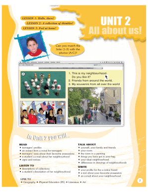 Student Profile Card Template