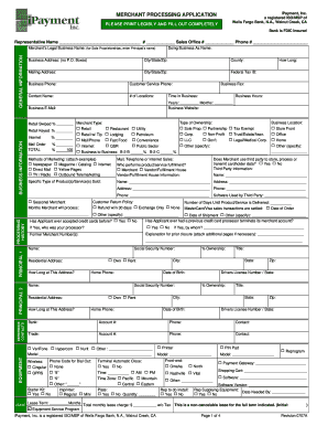 Merchant Processing Application