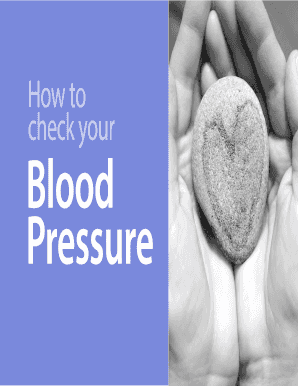 How to Check Your Blood Pressure - for Home This publication describes the steps for someone to take their own blood pressure with monitoring equipment The manual includes a tear-out wallet card to track blood pressure readings