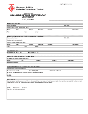 Urban Compatibility Report Request