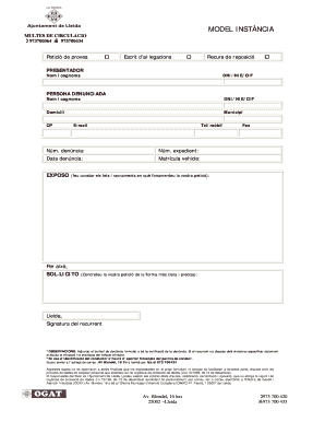 Traffic Fine Appeal Form
