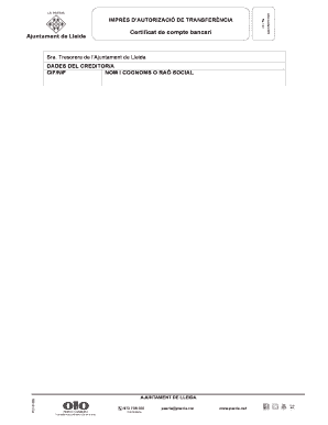 Authorization for Bank Transfer