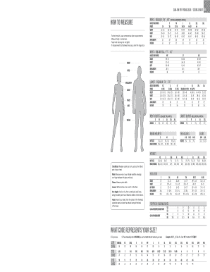 Can-Am Off-Road Gear Sizing Chart