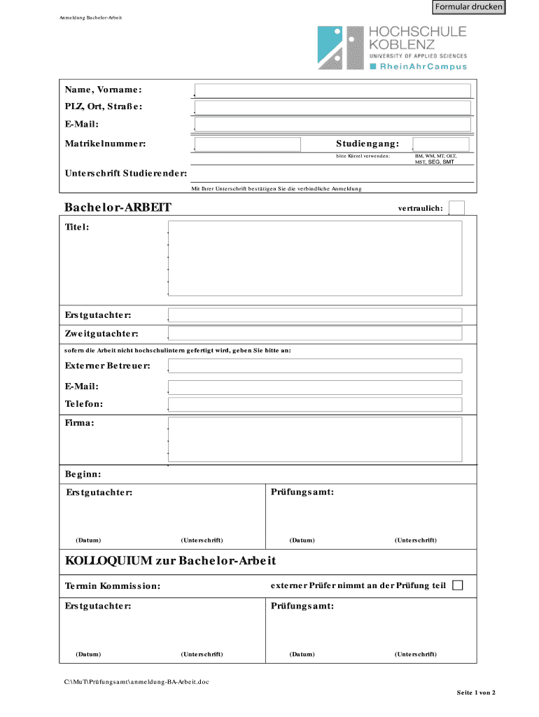 Form preview