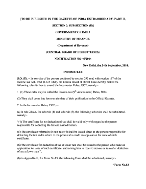 Income Tax Form 13