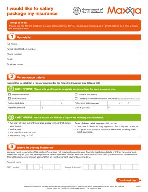 Insurance Reimbursement Request Form