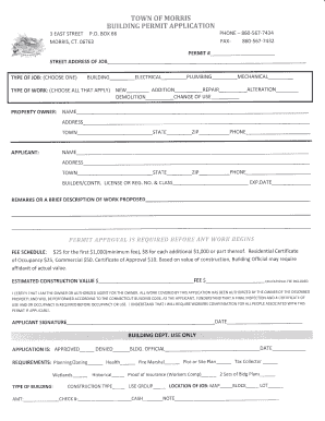 Building Permit Application
